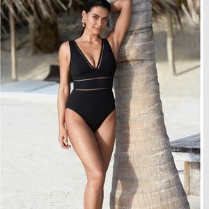 SEA LEVEL Black One-Piece Swimsuit!